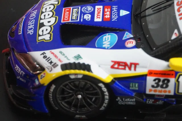 1:43 Spark 43SGT25038 KeePer Celmo GR Supra TGR Team GT500 Super GT 2025 #38 Hiroaki Ishiura / Toshiki Oyu