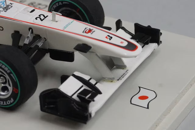 1:43 Spark SJ002 Sauber C29 Japanese GP 2010 #22 N. Heidfeld