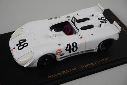1:43 Spark Kaneko Office Custom-Made Porsche 908 Sebring 12H 1970 #48 S. McQueen