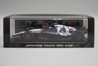 1:43 Spark SCS243 Suzuka Circuit Custom Scuderia AlphaTauri AT04 Levovo #22 Yuki Tsunoda, Japanese GP 2023