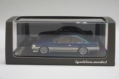 1:43 ignition model IG2215 Nissan Leopard 3.0 Ultima F31 Blue Silver model car