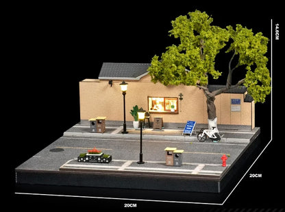 SCJ82051-A 収蔵家 Diorama 1:64 Nanjing, Yihe Road No. 12, Famous Cafe in Nanjing
