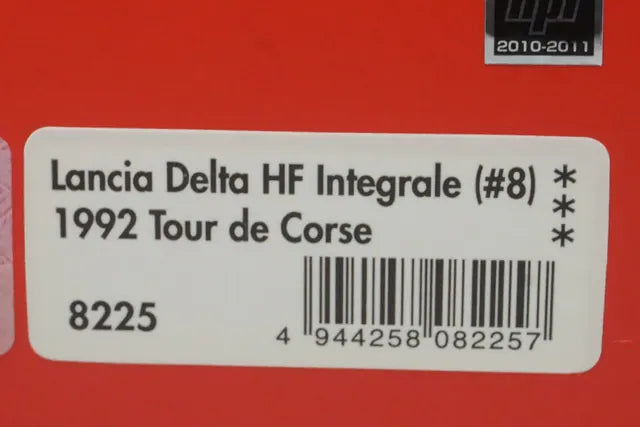1:43 HPI 8225 Lancia Mirage Delta HF Integrale Tour de Corse 1992 #8