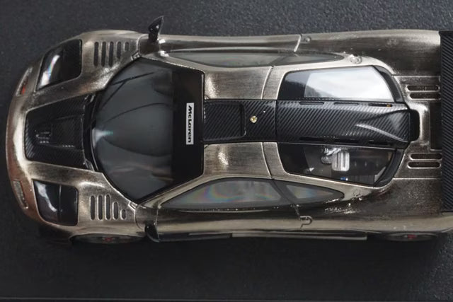 1:43 HPI 8249 Mirage McLaren F1 GTR Black Metal Polish Model