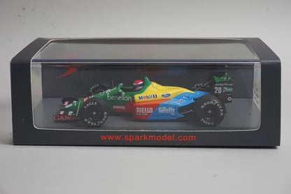 1:43 Spark S5206 Benetton B188 French GP 1989 #20 E. Pirro