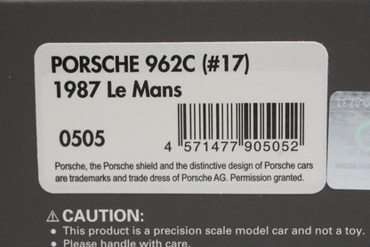1:43 ignition model IG0505 Porsche 962C Le Mans 1987 #17