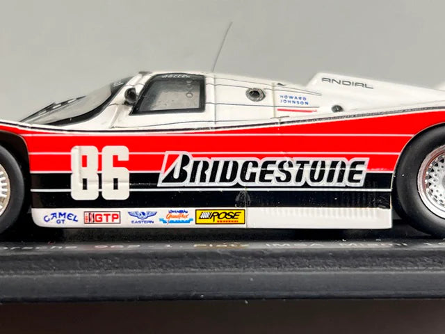 1:43 Spark CA-WOL-13 Kartima Custom Porsche 962 1.Platz IMSA Miami 1986 #86