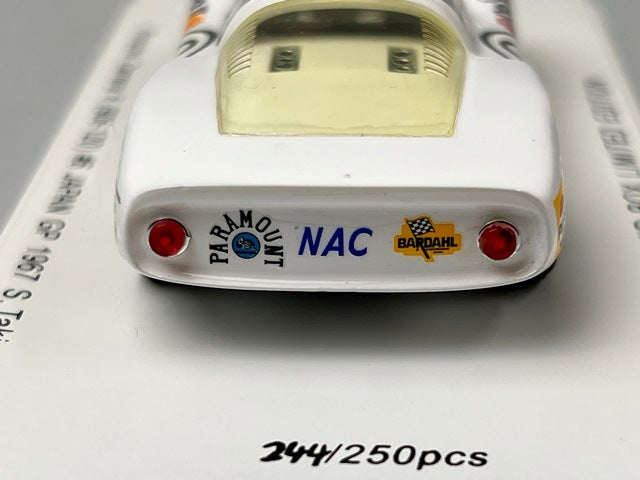 1:43 Spark SKB43026 Kidbox Custom Porsche Carrera 6 (906-120) Japanese GP 1967 #6 Shintaro Taki