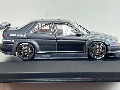1:43 HPI 8046 Miyazawa Model Custom Alfa Romeo 155V6 TI Black