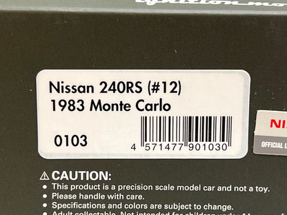 1:43 ignition model IG0103 Nissan 240RS Monte Carlo 1983 #12