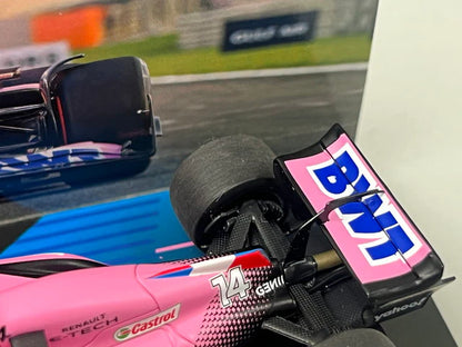 1:43 MINICHAMPS 447220114 Alpine BWT Alpine F1 A522 Bahrain GP 2022 #14 F. Alonso