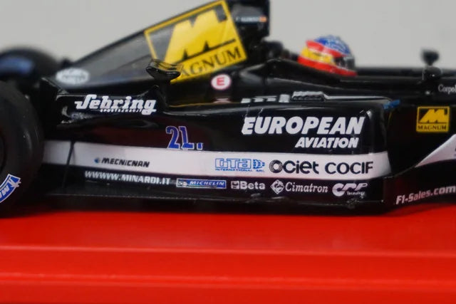 1:43 Spark NKN05 European Minardi PS01B F1 Japan GP 2001 #21 F. Alonso