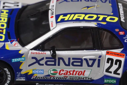 1:43 Spark SJ168 Xanavi Hiroto Nissan Skyline GT-R (R34) GT500 JGTC 2001 Rd.4 Winner #22 M. Krumm - Tetsuya Tanaka
