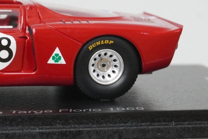 1:43 Spark SI035 Alfa Romeo T33-2 Targa Florio 5th 1968 #178 A. Pillet / R. Slotemarker