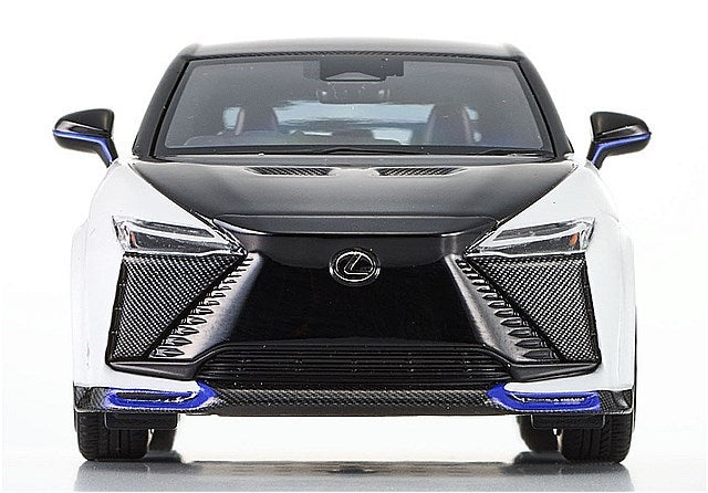 [ Pre-order ] KS03945H2 KYOSHO 1:43 Lexus RZ600e “F SPORT Performance” Black & HAKUGIN II (Silver II)