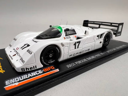 1:43 Spark Porsche 962C Le Mans 24H test day 1993 #17 White (Custom Order)
