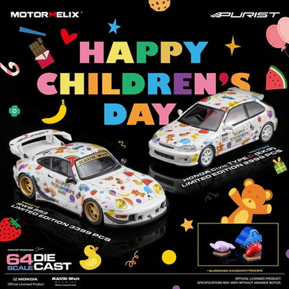 [ Pre-order ] M62210 MOTORHELIX 1:64 RWB 993 Children's Day
