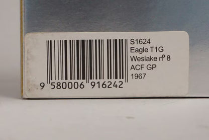 1:43 Spark S1624 Eagle T1G Weslake F1 France GP 1967 #8 B. McLaren
