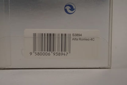 1:43 Spark S3894 Alfa Romeo 4C White
