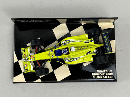 1:43 MINICHAMPS 430000071 Minardi F1 Showcar 2000 G. Mazzacane #21