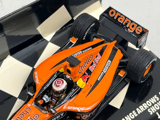 1:43 MINICHAMPS 430010084 Orange Arrows Asiatech Show Car 2001 J. Verstappen #14