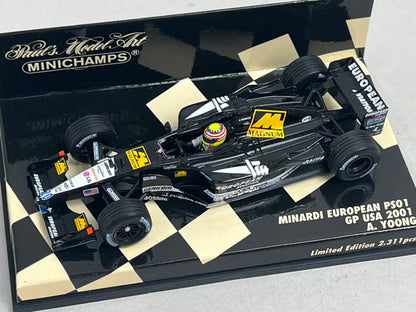 1:43 MINICHAMPS 80420150626 Williams F1 BMW FW24 J.P. Montoya 2002 #6
