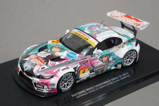 1:43 Good Smile Racing 842061 EBBRO Hatsune Miku BMW Z4 Super GT300 Series Winner ver. 2011 #4