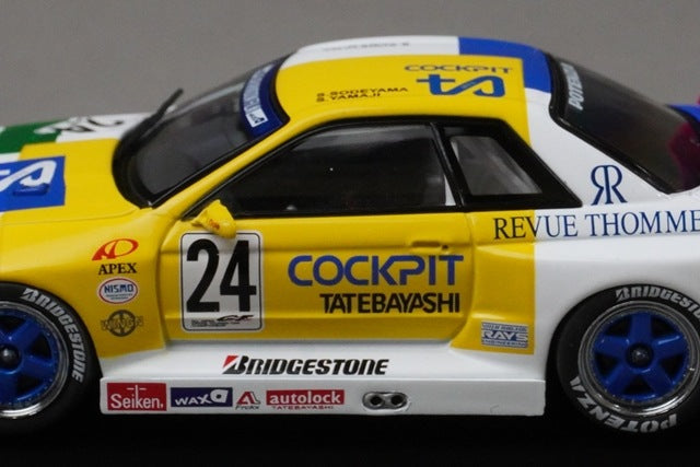 1:43 EBBRO 44574 Nissan Cockpit Tatebayashi GT-R JGTC 1994 #24 model car