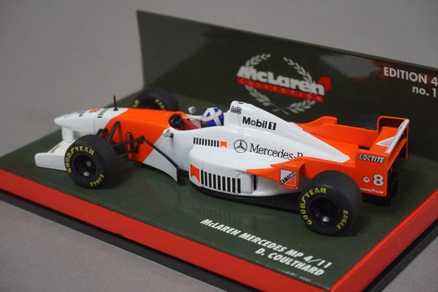 1:43 MINICHAMPS 530964308 McLaren Mercedes MP4/11 D.Coulthard 1996 #8 No.15