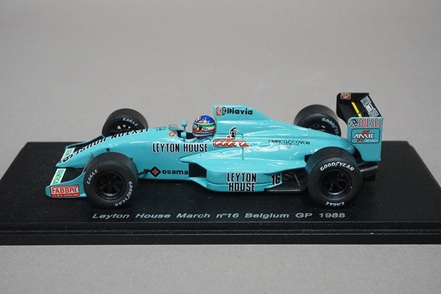 1:43 SPARK S1651 Leyton House March 881 Belgium GP I.Capelli 1988 #16