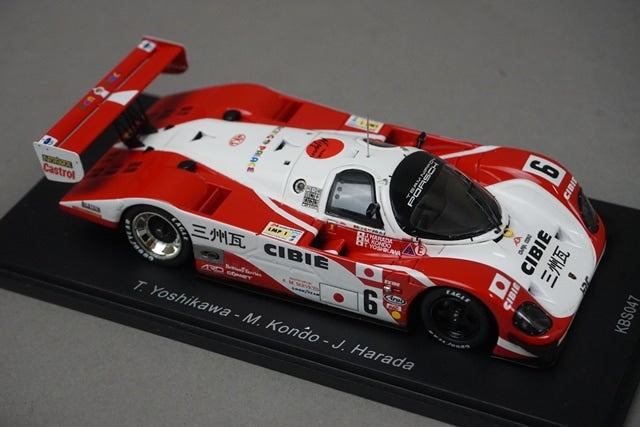 1:43 SPARK KBS047 Porsche 962 GTI LM Le Mans 1994 #6