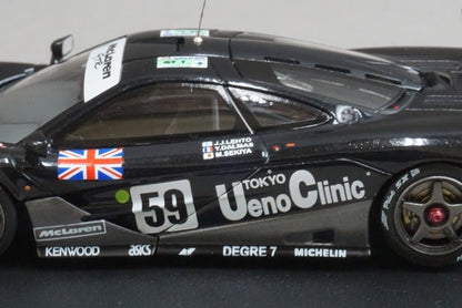 1:43 HPI 8257 McLaren F1 GTR Le Mans Winner 1995#59 Ueno Clinic model car