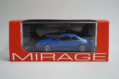 1:43 HPI 8385 MIRAGE Nissan Skyline GT-R V-Spec LM (R33) Champion Blue model car