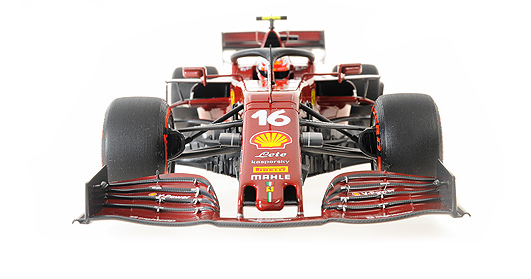 [ Back-order ] MINICHAMPS PBBR201826 1:18 Ferrari F1 1000th Race SF1000 Leclerc 2020 model car