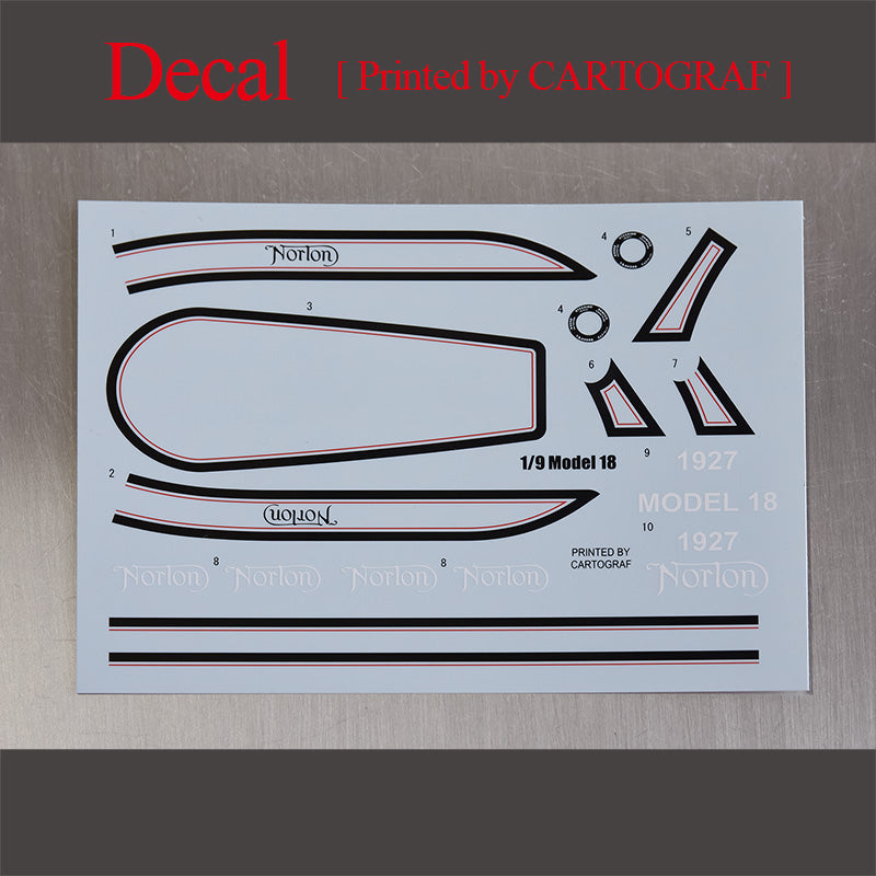 K861 Model Factory Hiro 1:9 Fulldetail Kit Model18 [1927] BIKE kit