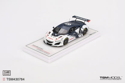 [ Back-order ] TSM TSM430784 1:43 Honda NSX GT3 EVO Red Bull Formula N?rburgring 2023 AlphaTauri model car