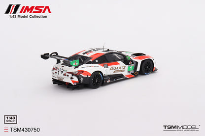 [ Back-order ] TSM TSM430750 1:43 BMW M4 GT3 IMSA Sebring GTD 2023 #1 Paul Miller Racing model car