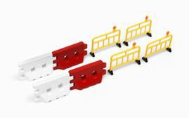 [ Back-order ] Tiny ATA43006 1:43 Road Accessory Fence Temporary Fence model car parts