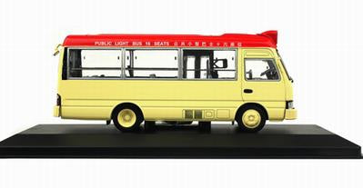 [ Back-order ] Tiny ATC43020 1:43 Toyota Coaster Minibus Red model car