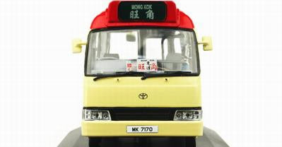 [ Back-order ] Tiny ATC43020 1:43 Toyota Coaster Minibus Red model car