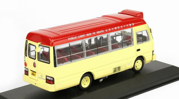 [ Back-order ] Tiny ATC43060 1:43 Toyota Coaster Minibus Red to Kwun Tong model car