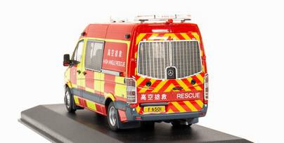[ Back-order ] Tiny ATC43129 1:43 MB Sprinter Hong Kong Fire Department HART model car