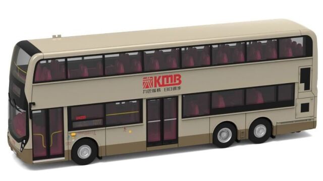 [ Back-order ] Tiny KMB2021057 1:110 Tiny City No.76 Enviro 500 KMB ADL MMC Gold model car