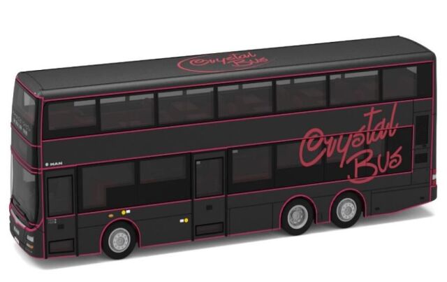 [ Back-order ] Tiny ATC65245 1:110 Tiny City No.49 Crystal Bus MAN A95 Black model car