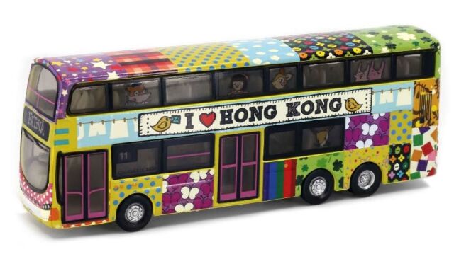 [ Back-order ] Tiny CCRA003 1:110 Tiny City Chocolate Rain B9TL Bus model car