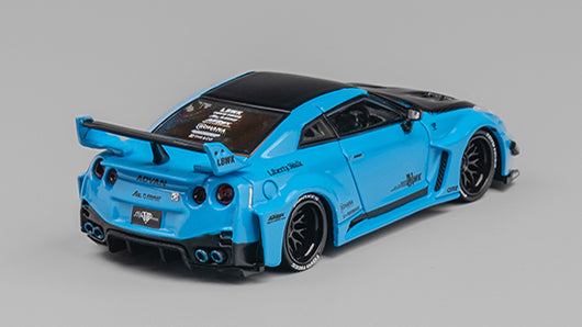 [ Back-order ] CM-MODEL CM64-35RR-07 1:64 Nissan LB-WORKS GT35RR Super Silhouette Blue model car
