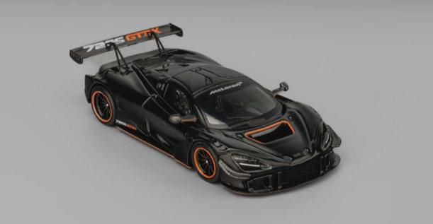 [ Back-order ] CM-MODEL CM64-720SGT3X-01 1:64 Mclaren 720SGT3X Black model car