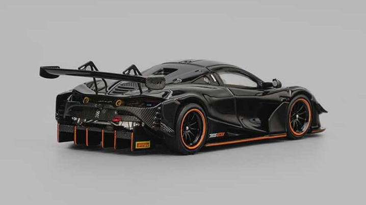 [ Back-order ] CM-MODEL CM64-720SGT3X-01 1:64 Mclaren 720SGT3X Black model car