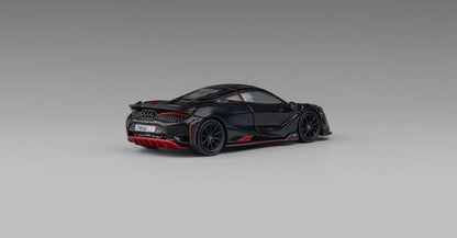 [ Back-order ] CM-MODEL CM64-765LT-14 1:64 McLaren 765LT Matte Black model car