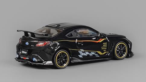 [ Back-order ] CM-MODEL CM64-BRZ-02 1:64 Subaru BRZ Varis ARISING-1 Black model car